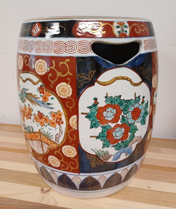 Keramieke Chinese kruk - Afbeelding 5
