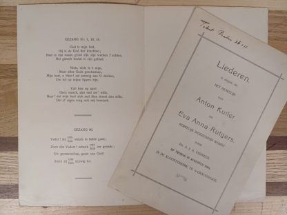 Huwelijks Bijbel 1904 - uitgereikt aan ..... bij de inzegening van hun huwelijk - Afbeelding 8