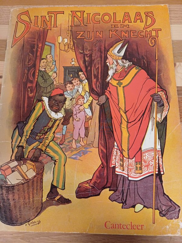 Sint Nicolaas En Zijn Knecht Liedjes boek uit 1850 - Afbeelding 9