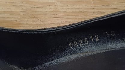 Gucci zwarte lakleren plateau pumps - maat 38C - Afbeelding 13