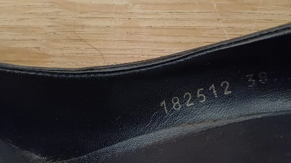 Gucci zwarte lakleren plateau pumps - maat 38C - Afbeelding 13
