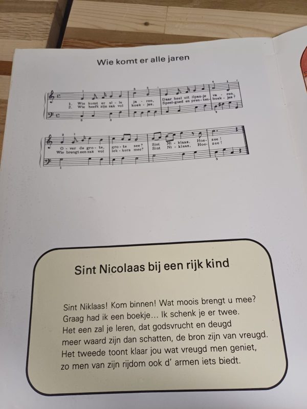Sint Nicolaas En Zijn Knecht Liedjes boek uit 1850 - Afbeelding 10