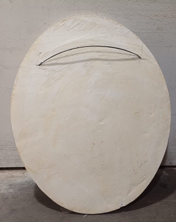Groot ovaal reliëfschilderij "Aphrodite" - Afbeelding 4