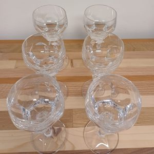 6 Villeroy & Boch Salome glazen - Port/ likeur/ aperitief