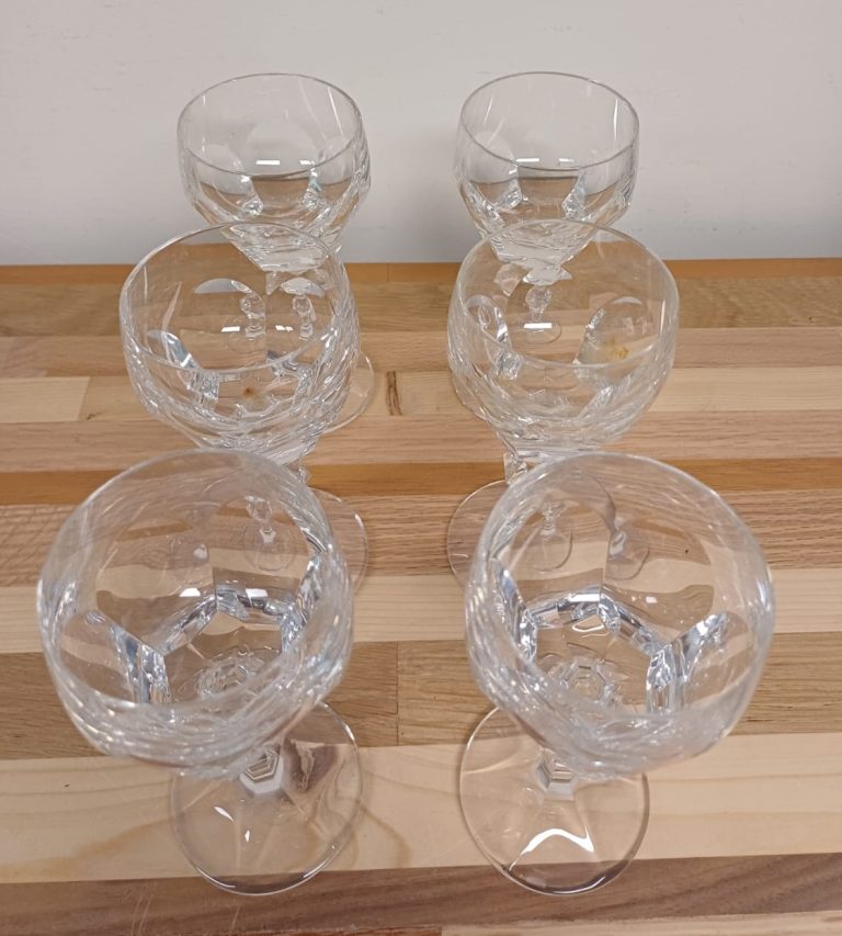 6 Villeroy & Boch Salome glazen - Port/ likeur/ aperitief