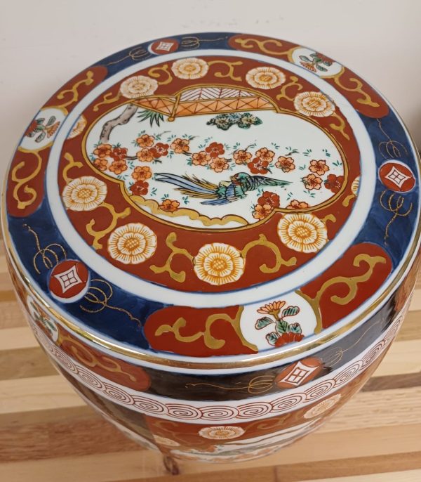 Keramieke Chinese kruk - Afbeelding 6