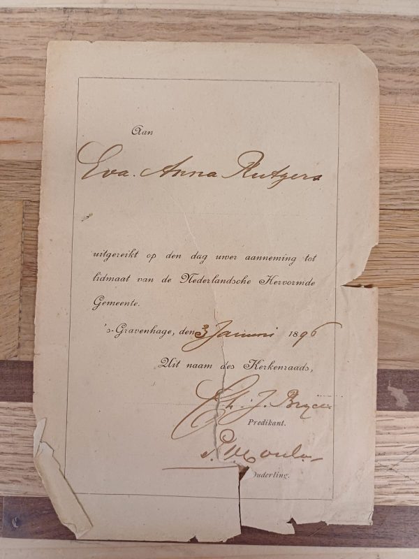 Huwelijks Bijbel 1904 - uitgereikt aan ..... bij de inzegening van hun huwelijk - Afbeelding 15