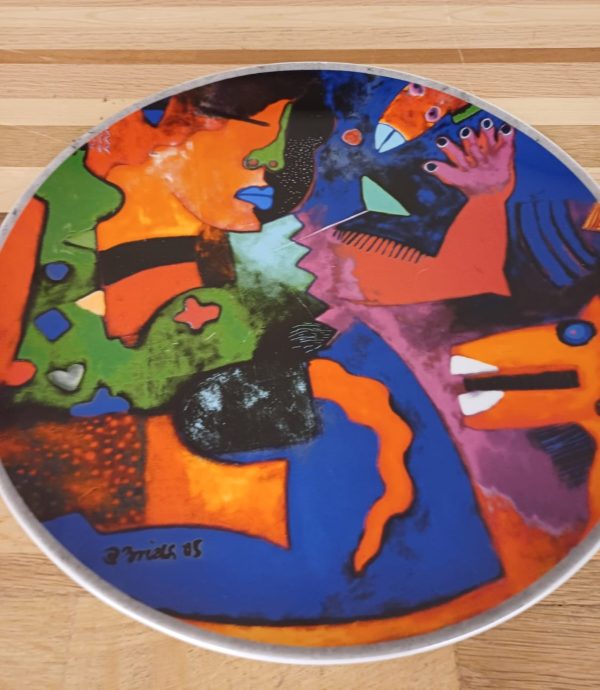 Clemens Briels schalen / borden 2x - Schoonhoven Keramiek - Afbeelding 8