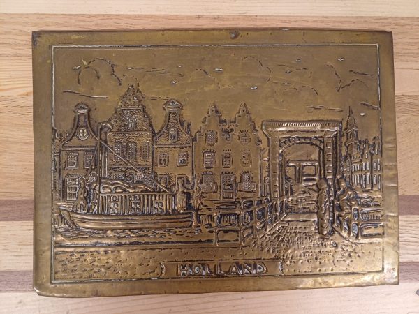Koperen plaat latoen - Holland