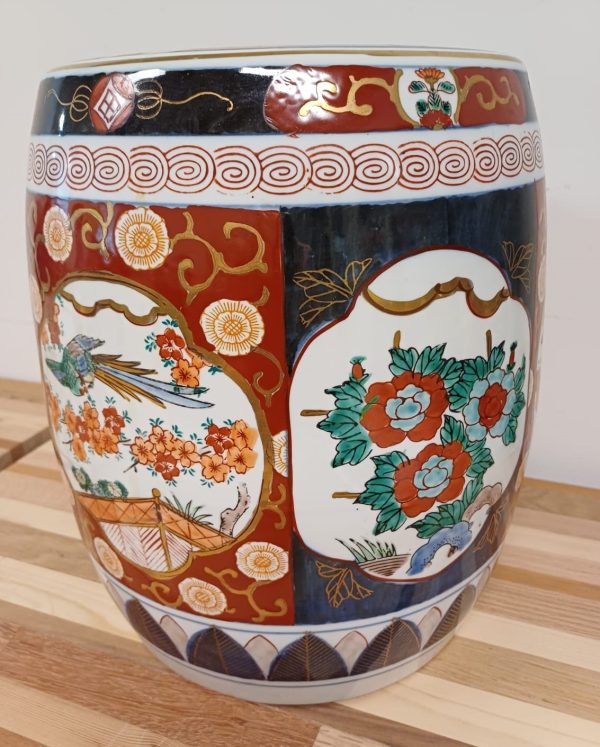 Keramieke Chinese kruk - Afbeelding 7