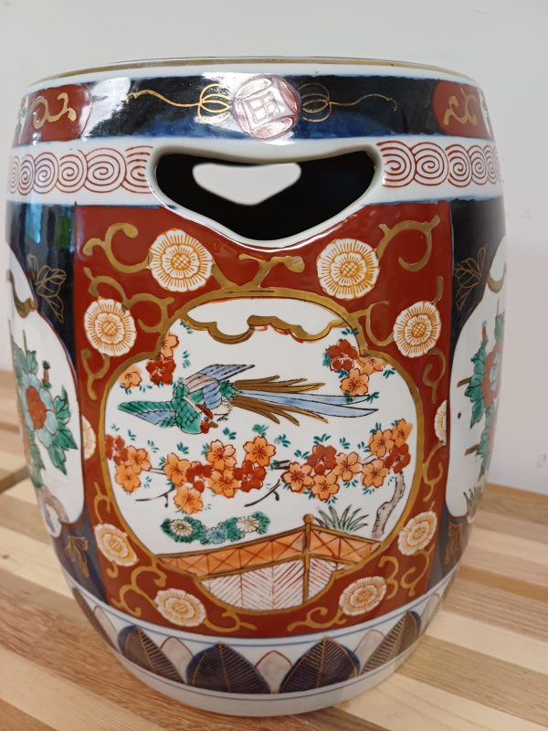 Keramieke Chinese kruk - Afbeelding 8