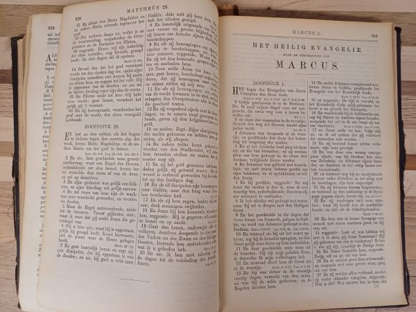 Huwelijks Bijbel 1904 - uitgereikt aan ..... bij de inzegening van hun huwelijk - Afbeelding 19