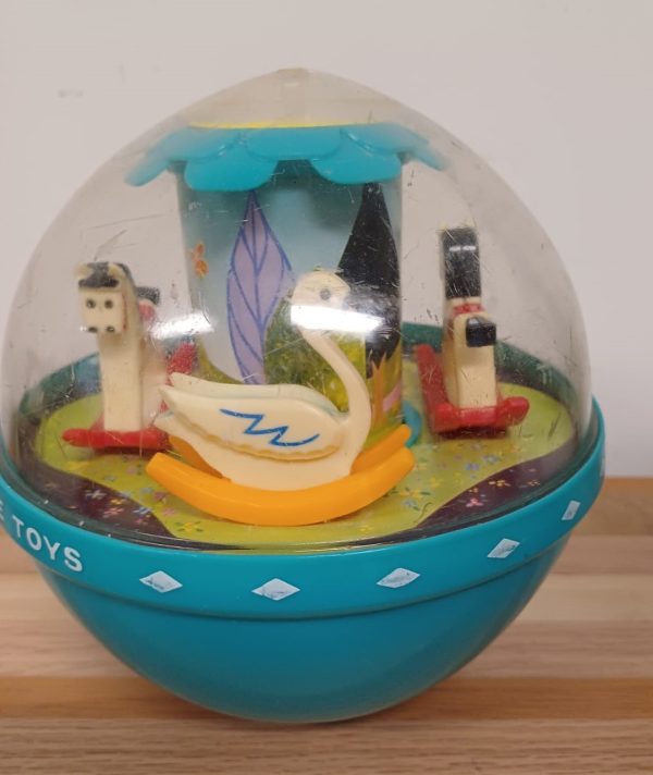 Vintage speelgoed Fisher price roly poly chime bal uit 1972 - Afbeelding 7