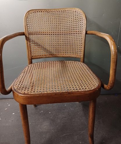 4 FMG Thonet stoelen & armleuning - Afbeelding 11