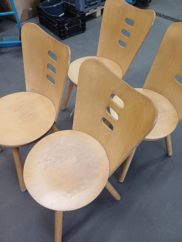 Vintage Gilbert Ikea stoelen - '80 - '90 - 4 stuks - Afbeelding 2