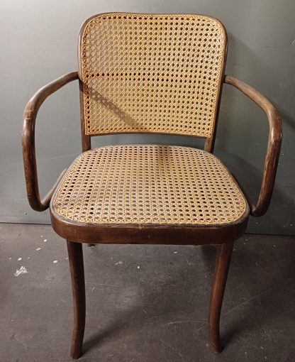4 FMG Thonet stoelen & armleuning - Afbeelding 6