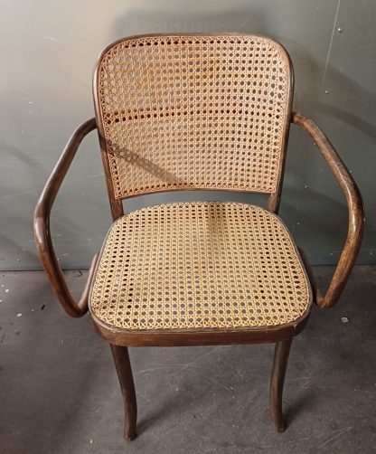4 FMG Thonet stoelen & armleuning - Afbeelding 2