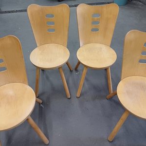 Vintage Gilbert Ikea stoelen - '80 - '90 - 4 stuks