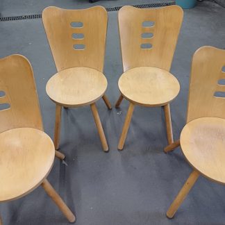 4 vintage Gilbert Ikea stoelen - '80 - '90