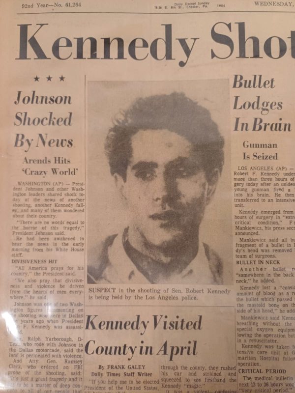 Daily Times Krant uit 1968 - Kennedy Shot, Clings to Life - Afbeelding 2