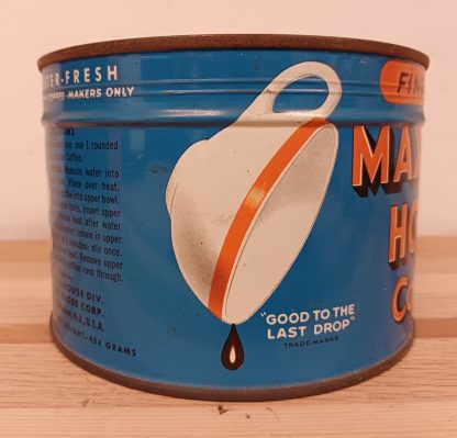 2 Vintage coffee blikken & Koffiezak met inhoud - Afbeelding 9