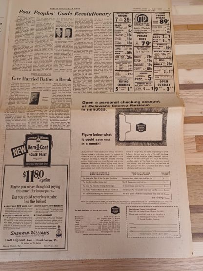 Daily Times Krant uit 1968 - Kennedy Shot, Clings to Life - Afbeelding 6