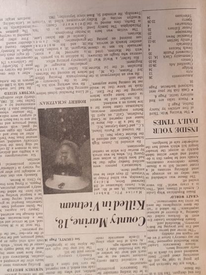 Daily Times Krant uit 1968 - Kennedy Shot, Clings to Life - Afbeelding 7