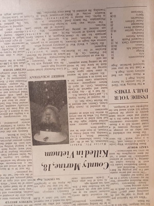 Daily Times Krant uit 1968 - Kennedy Shot, Clings to Life - Afbeelding 7
