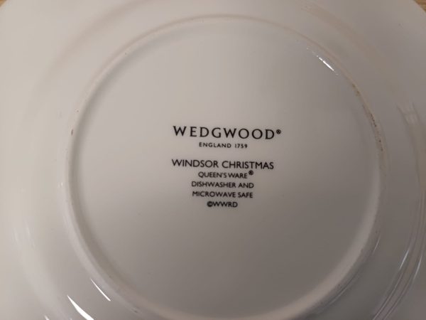 Wedgwood Windsor Christmas schotel en schaal - Afbeelding 3