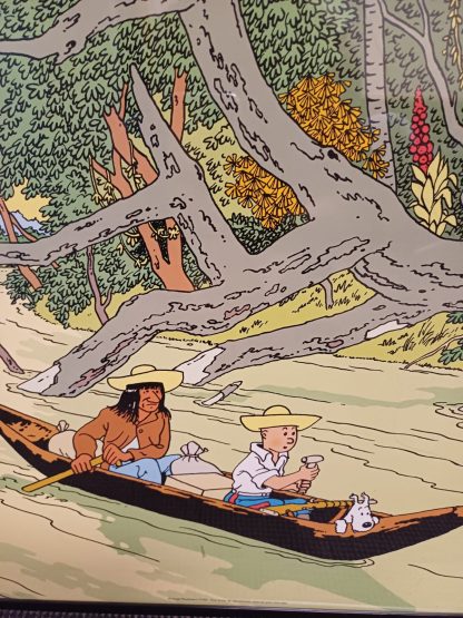 Kuifje poster - les aventure de tintin L' oreille Cassée - Afbeelding 4