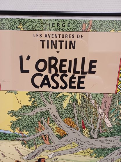 Kuifje poster - les aventure de tintin L' oreille Cassée - Afbeelding 3