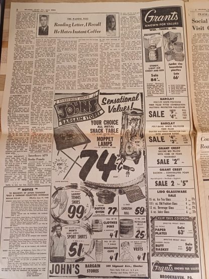 Daily Times Krant uit 1968 - Kennedy Shot, Clings to Life - Afbeelding 4