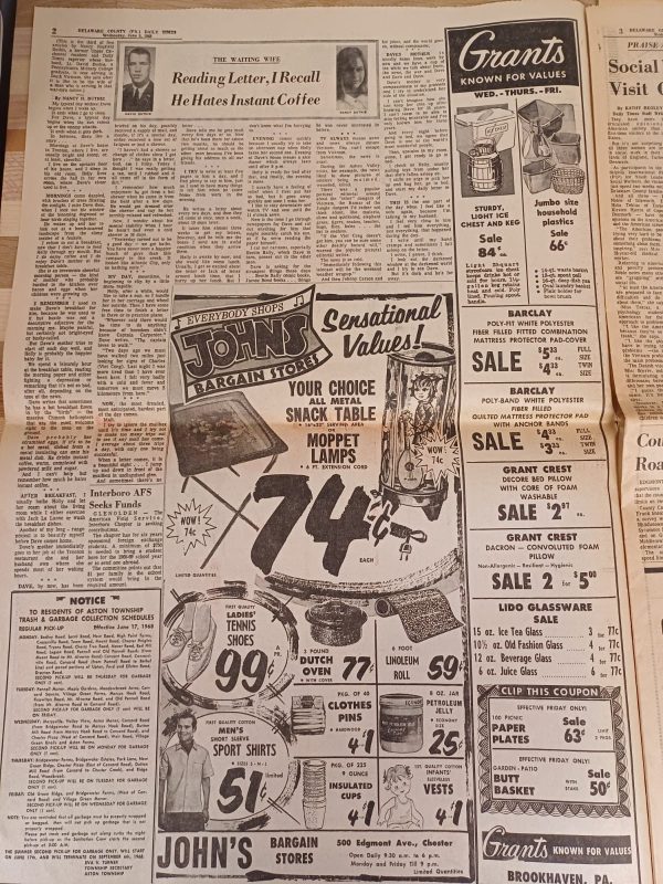Daily Times Krant uit 1968 - Kennedy Shot, Clings to Life - Afbeelding 4