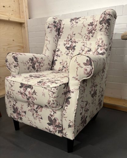 Fauteuil voorzien van bloemen - Afbeelding 6