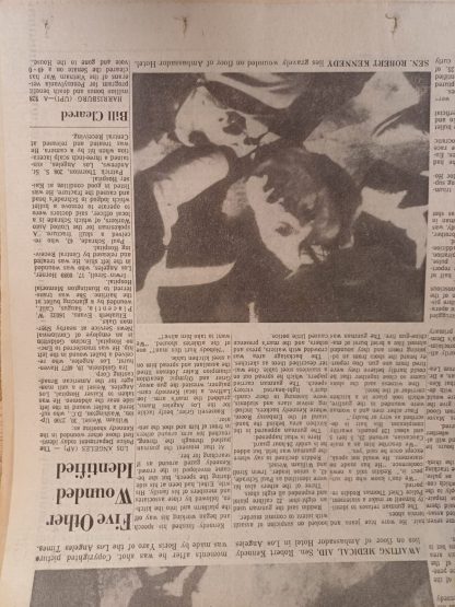 Daily Times Krant uit 1968 - Kennedy Shot, Clings to Life - Afbeelding 8