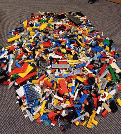Doos voorzien van 5,5 kilo vintage lego - Afbeelding 5