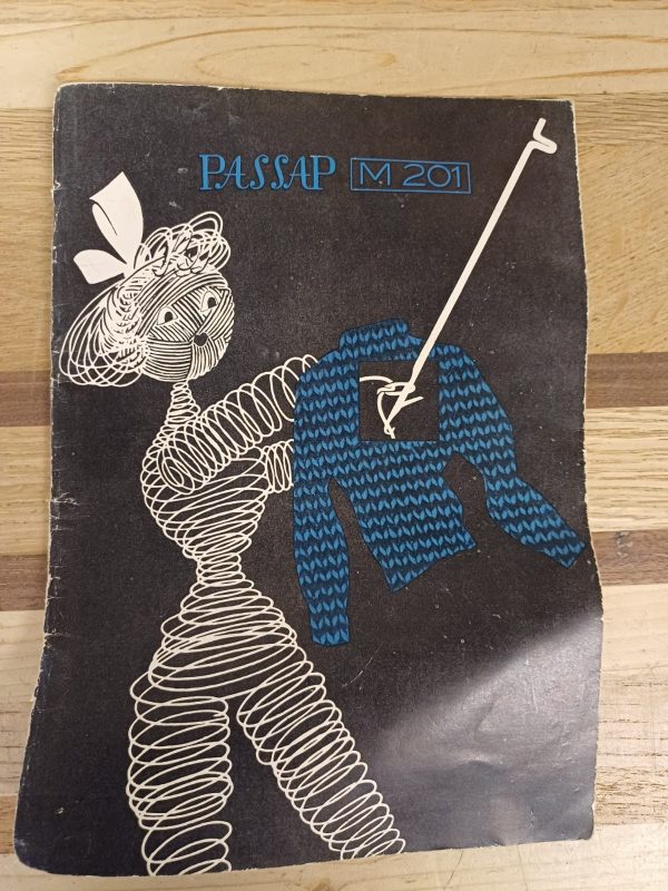 Vintage Passap M-201 breimachine - Afbeelding 4