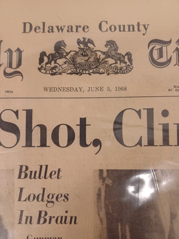 Daily Times Krant uit 1968 - Kennedy Shot, Clings to Life - Afbeelding 9