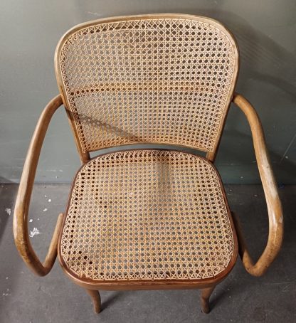 4 FMG Thonet stoelen & armleuning - Afbeelding 13