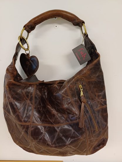 Nieuwe FAB leren dames tas - Afbeelding 10