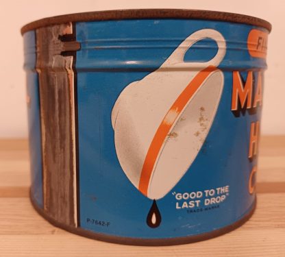 2 Vintage coffee blikken & Koffiezak met inhoud - Afbeelding 10
