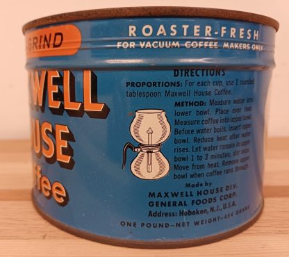 2 Vintage coffee blikken & Koffiezak met inhoud - Afbeelding 13