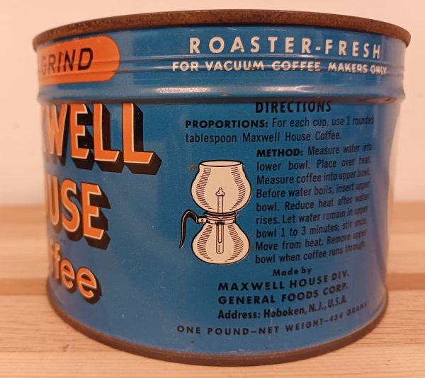 2 Vintage coffee blikken & Koffiezak met inhoud - Afbeelding 13