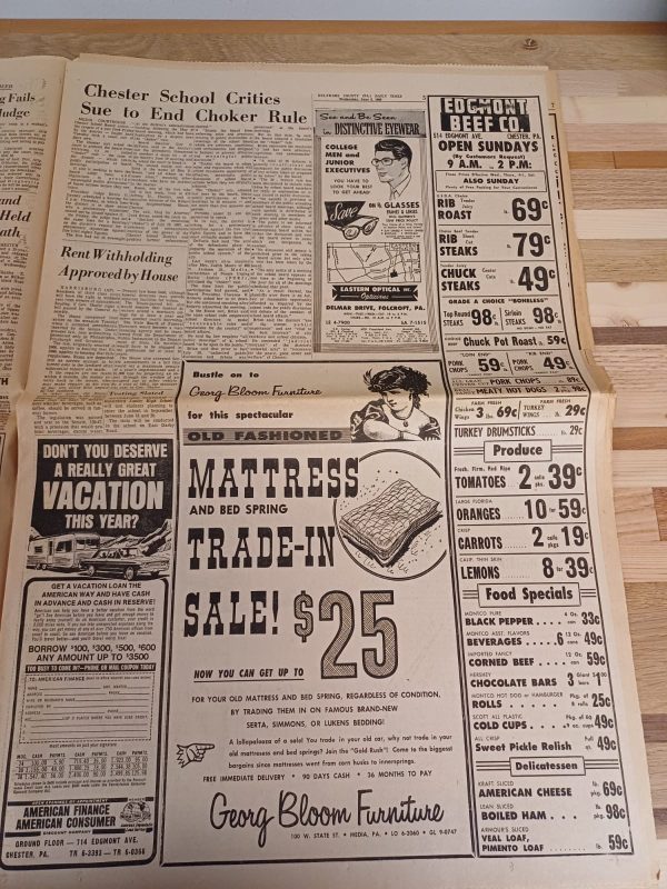 Daily Times Krant uit 1968 - Kennedy Shot, Clings to Life - Afbeelding 10