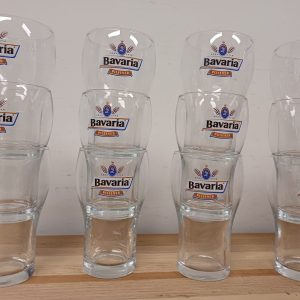 130 Bavaria bierglazen
