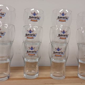 130 Bavaria bierglazen