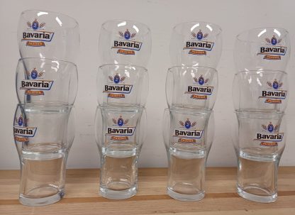 130 Bavaria bierglazen