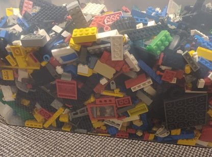 Doos voorzien van 5,5 kilo vintage lego - Afbeelding 7