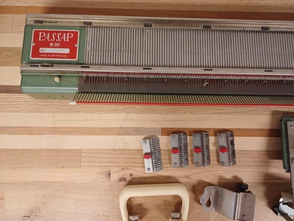 Vintage Passap M-201 breimachine - Afbeelding 13