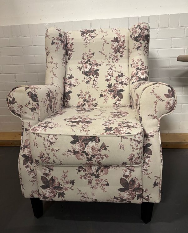 Fauteuil voorzien van bloemen - Afbeelding 2